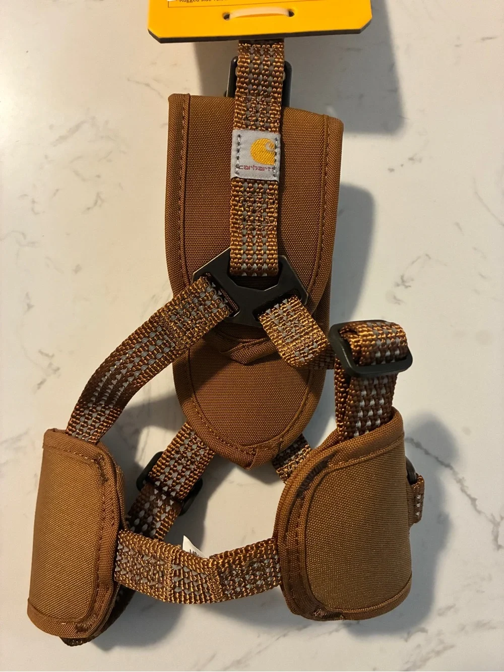 Carhartt Nylon Duck Training Dog Harness Small 17–22” Chest Brown NWT Cordura